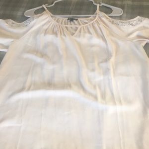 Cold shoulder blouse